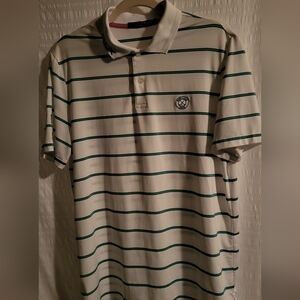 RLX Ralph Lauren golf men's polo.  Ruth Lake emblem.  Size Medium